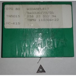 Inserto Carburo TNMG 221 (110304) TN5015