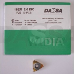 Inserto Cuerdas 16ER 2.0ISO P25